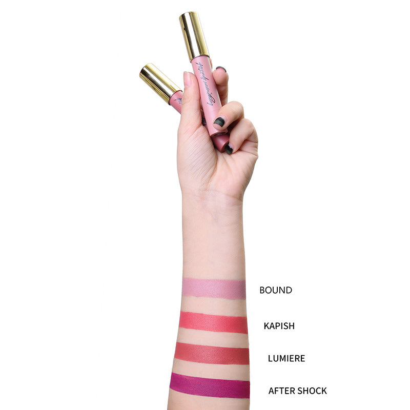 Four Lipstick Set Matte Moisturizing Lipstick Pen Four Lipstick Set Matte Moisturizing Lipstick Pen